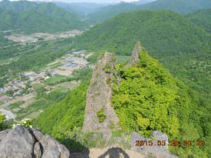 27.5.29頂上上砥山側