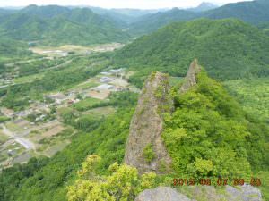 27.6.7頂上上砥山側