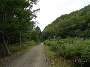 27.9.18登山道入り口